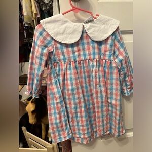 Stitchy fish toddler girl dress size 2t